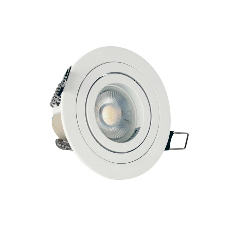 Oczko Halo 1xGU10 białe  (RL0103-WH) - Yaskr