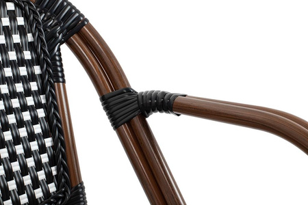 Krzesło ogrodowe CAFE PARIS ARM brązowe   rattan (KH1501100174) - King Home