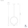 Lampa Wisząca OLYMPIC Ø 60 cm (0074.34) - Vivida