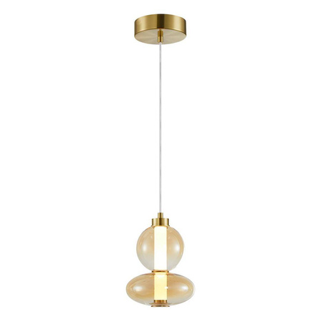 Lampa wisząca DAPHNE AMBER 12W (ML0345) - Milagro