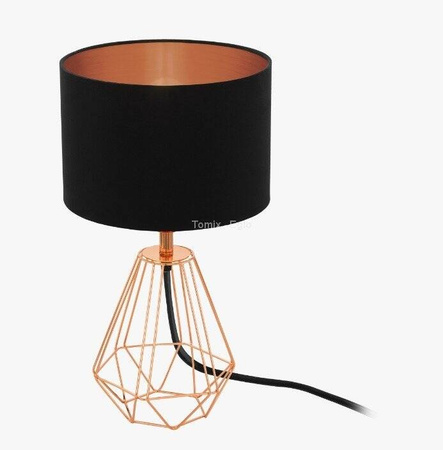 Lampa stołowa CARLTON 2 czarna (95787 - EGLO)