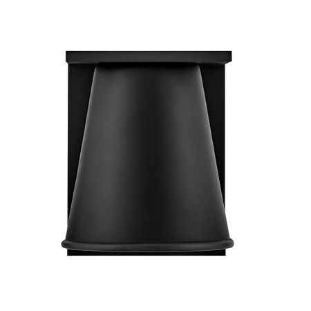 Latarnia naścienna Hans - 1 źródło światła - Strukturalna czerń (HK-HANS-S-BLK) - Elstead Lighting