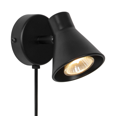 Lampa ścienna EIK Nordlux GU10 35W Metal Czarny