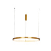 PENDANT LIGHT 50W 3000K ALUMINIUM-ACRYLIC DIMMABLE ANTIQUE GOLD BRASS (2007 Zambelis) - Zambelis