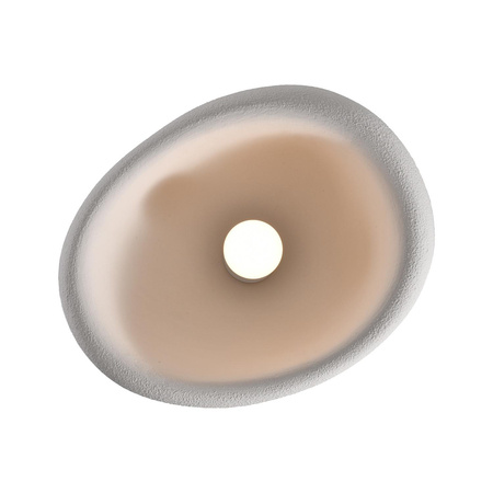 Plafon sufitowy STONE biały 50 cm (DN426-50C) - Step into Design