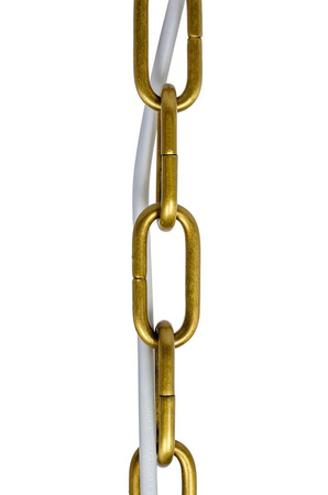 Lampa wisząca VICE mosiądz (MD10961-1S.BRASS) - King Home