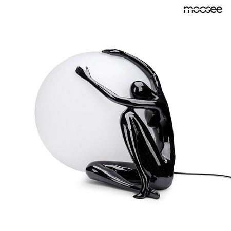 Designerska lampa podłogowa UOMO 50 czarna (MSE1501100454) - Moosee