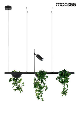 Lampa wisząca PLANT LINE czarna (MSE1501100210) - Moosee
