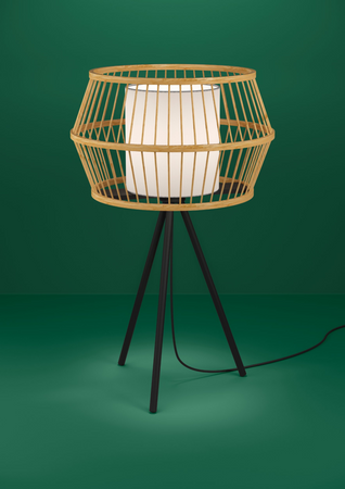 Lampa Stołowa MONTERROSO czarna (390235) - EGLO