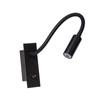 RECESSED READING LIGHT LED 3W BLACK (H69 Zambelis) - Zambelis