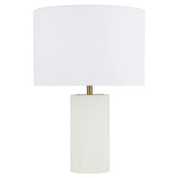 Szklana lampa stołowa Tokio 1xE27  (LP-787/1T biała) - Light Prestige