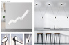 LED LAMP BLACK 127CM LED 3000K 24W 24V (19164 Zambelis) - Zambelis