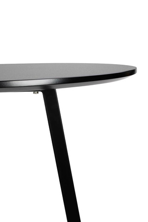 Stolik barowy ALLEN 60 czarny (545-CWDFI60) - King Home