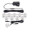 Lampa wpuszczana Kios 2 blue IP44 0.45W (94422) - Saxby