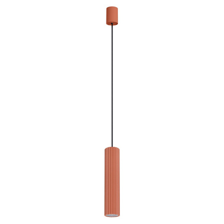 Lampa wisząca ze ściemniaczem Push Dimm/DALI2 IVAR 1 ochra czerwona LED 3000K (TH.592) - Thoro Lighting