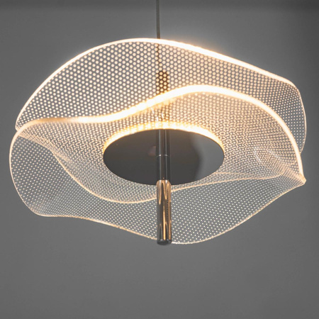 Lampa wisząca chrom Mariposa 3000K (LA102/P_chrom_3000K) - ALTAVOLA DESIGN