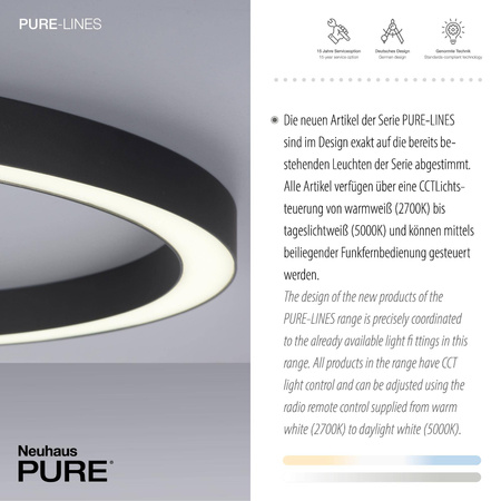 Lampa sufitowa PURE-LINES (6306-13) - Paul Neuhaus