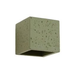 Kinkiet QUAD beton zielona oliwka (SL.1843) - Sollux Lighting