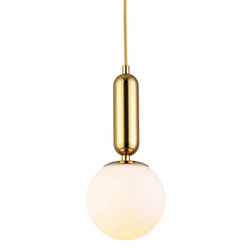 Lampa wisząca UNO złota połysk 20 cm (DP0017-20) - Step into Design