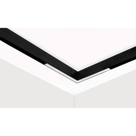 ALFA SAGA TRACK MAGNETIC 2LINE CORNER A 24W CCT SWITCH DIMM WH (AZ6506) Azzardo