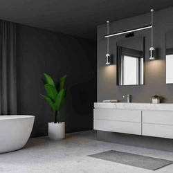 Kinkiet SHINE BLACK 80cm 15W LED (ML6336) - Milagro