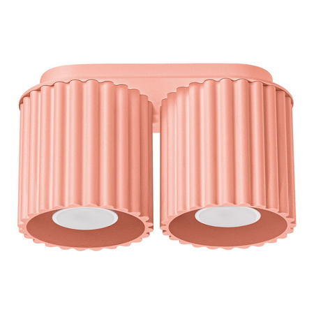 Plafon AURA 2 brzoskwiniowy GU10 (SL.1825) - Sollux Lighting