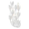 Designerski kinkiet Flora - 3 źródła światła - Tynk strukturalny (QN-FLORA-3W-WHT) - Quintiesse