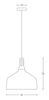 PENDANT 1L ALUMINIUM WHITE (1511-W Zambelis) - Zambelis