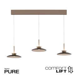 Lampa ze ściemnianiem i płynną regulacją wysokości PURE MOONBRĄZOWY (2193-97) - Paul Neuhaus