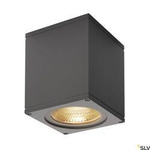 BIG THEO WALL, lampa ścienna outdoor, Flood down, LED, 3000K, antracyt S/W/G 13/14/13,5 cm (234525) - SLV