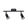 Reflektor Carolina max 2x10W GU10 czarny mat 230V metal (PL66756) - PAULMANN