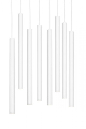 Lampa wisząca ROLL 8 kolor Biały (11168801) - KASPA