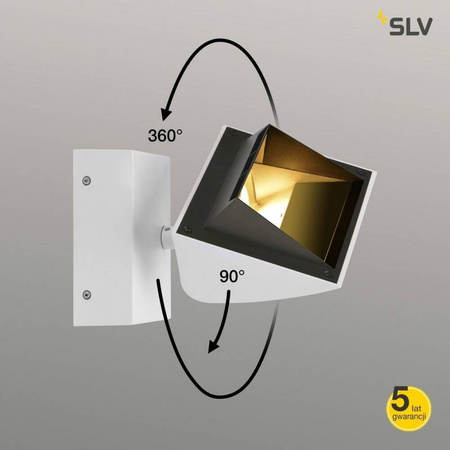 MERADO WALL biała 3000lm 4000k, ściamnianie track (1001472) - SLV