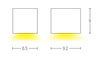 OUTDOOR WALL LIGHT 1XGU10 GRAPHITE (E123 Zambelis) - Zambelis