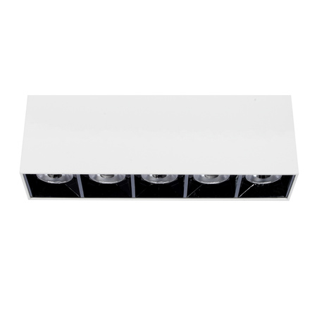 Lampa liniowa natynkowa 15w 4000K biało-czarna JDL-3T - DomenoLED