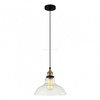 Lampa wisząca Hubert kol. czarny, złoty (MDM-2381/1) Italux - żyrandol