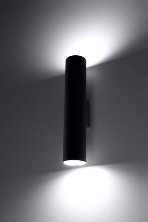 Kinkiet LAGOS 2 czarny (SL.0330) - Sollux