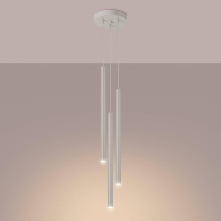 Lampa wisząca PASTELO 3P beżowa (SL.1515) - Sollux Lighting