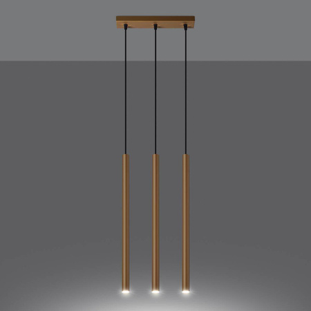 Lampa wisząca PASTELO 3L złota (SL.1171) - Sollux Lighting