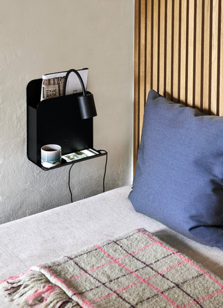 Lampa ścienna ROOMI Nordlux GU10 35W Metal Czarny