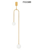 MOOSEE lampa wisząca LOW złota (MSE010100288) - Moosee 
