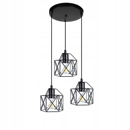 Lampa Loft Brylant okągła - DomenoLED