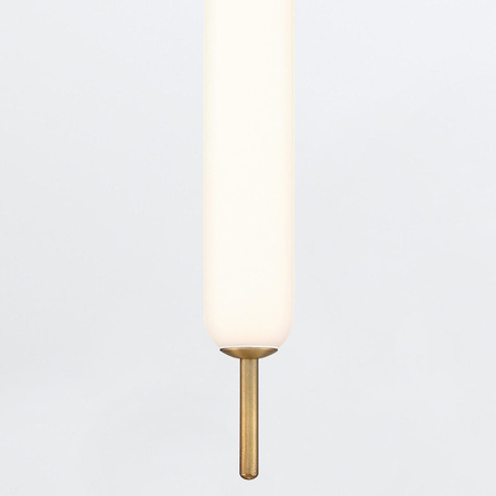 Lampa wisząca Cumberland - 1 źródło światła - Szczotkowane złoto (QN-CUMBERLAND-1P-BG) - Quintiesse