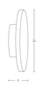 SCONE LED 3000K 10W BRUSHED BRASS (20350 Zambelis) - Zambelis