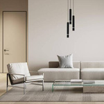 Lampa wisząca JOKER BLACK/CHROME 3 (MLP8916) - Milagro