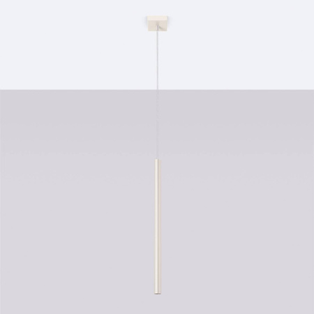Lampa wisząca PASTELO 1 beżowa (SL.1512) - Sollux Lighting