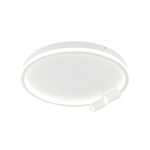 CEILING LIGHT 61W+2x5W  3000K ALUMINIUM WHITE MATT (22015 Zambelis) - Zambelis