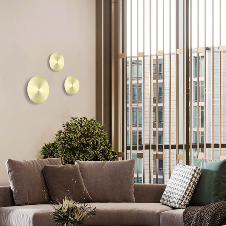 SCONE LED 3000K 6W BRUSHED BRASS (20349 Zambelis) - Zambelis