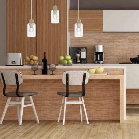 Lampa wisząca MADERA 1xE27 (MLP8554) - Milagro