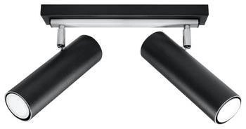 Plafon DIREZIONE 2 czarny (SL.0500) - Sollux